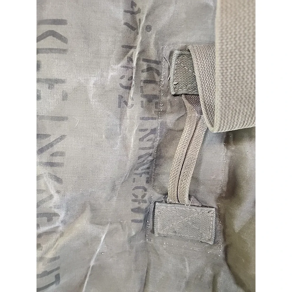 Vintage Original WWII‎ - Vietnam US ARMY Duffel Bag TWEEDIES- NAMED.